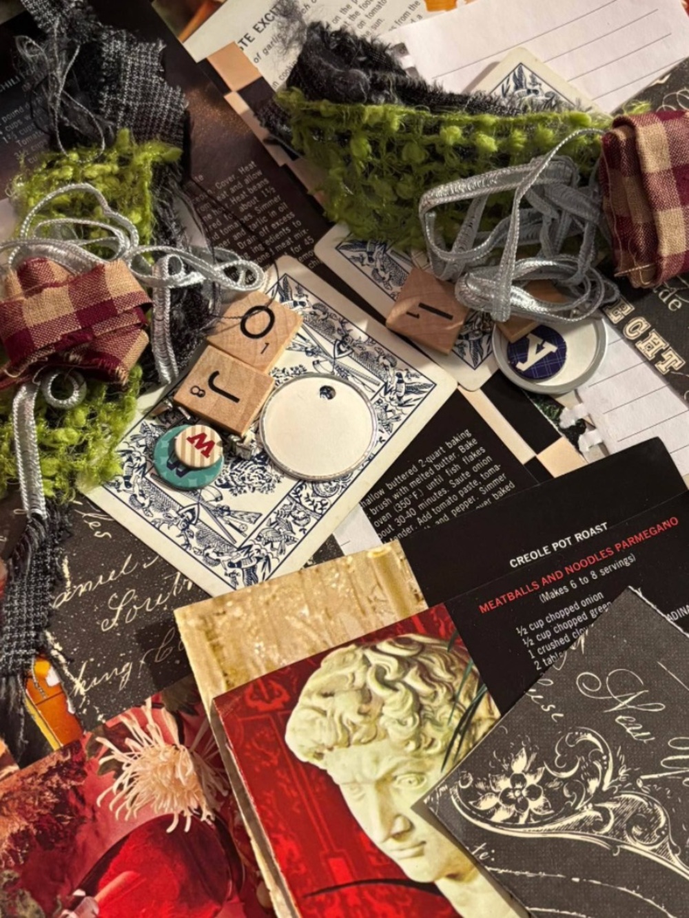 Vintage paper culinary ephemera